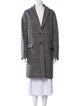 Rag & Bone Wool Plaid Print Coat