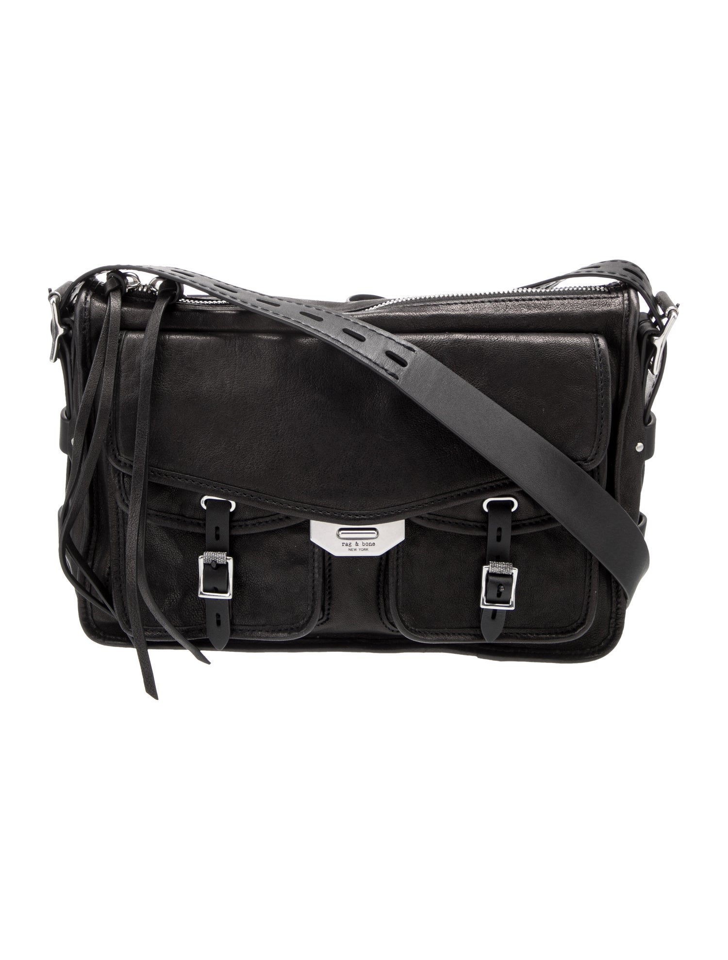 Rag & Bone Leather Messenger Bag