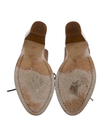 Rag & Bone Nubuck Animal Print Slingback Pumps