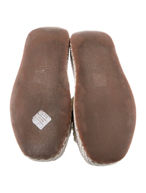 Rag & Bone Leather Crochet Trim Espadrilles