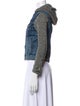 Rag & Bone Colorblock Pattern Denim Jacket