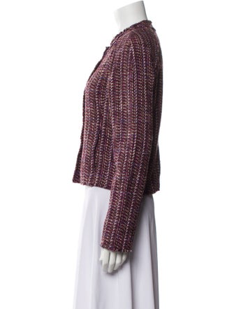 Rag & Bone Plaid Print Evening Jacket