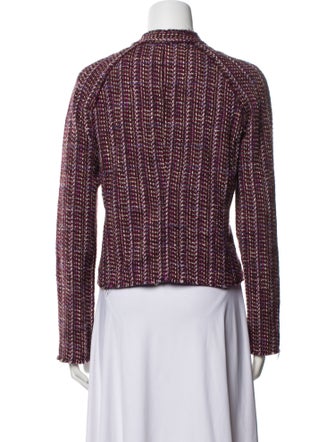 Rag & Bone Plaid Print Evening Jacket