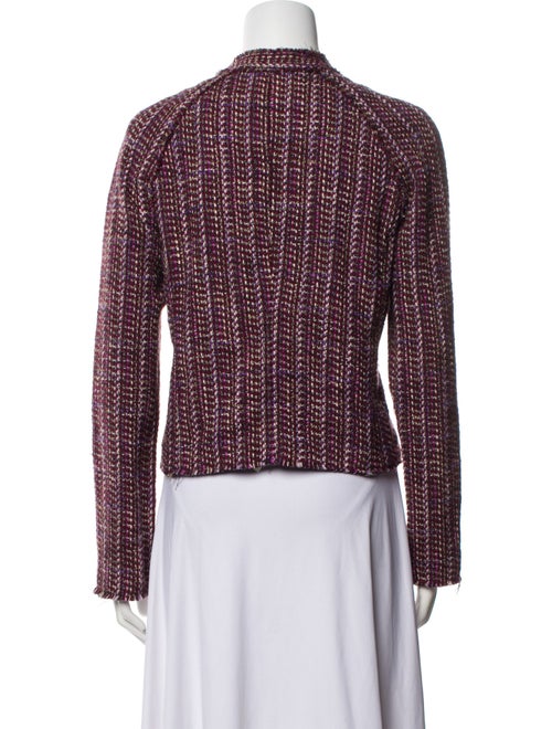 Rag & Bone Plaid Print Evening Jacket