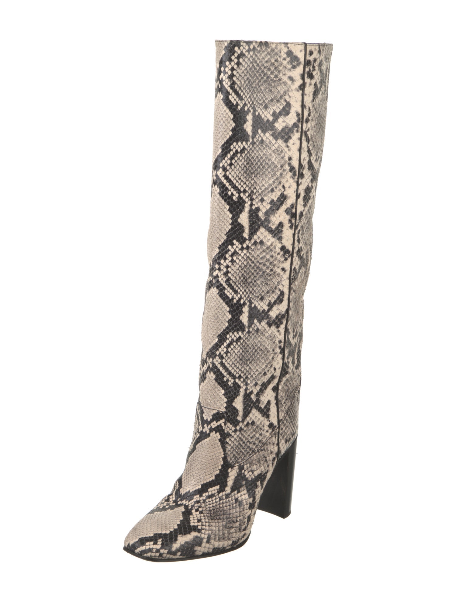 Rag & Bone Leather Animal Print Boots