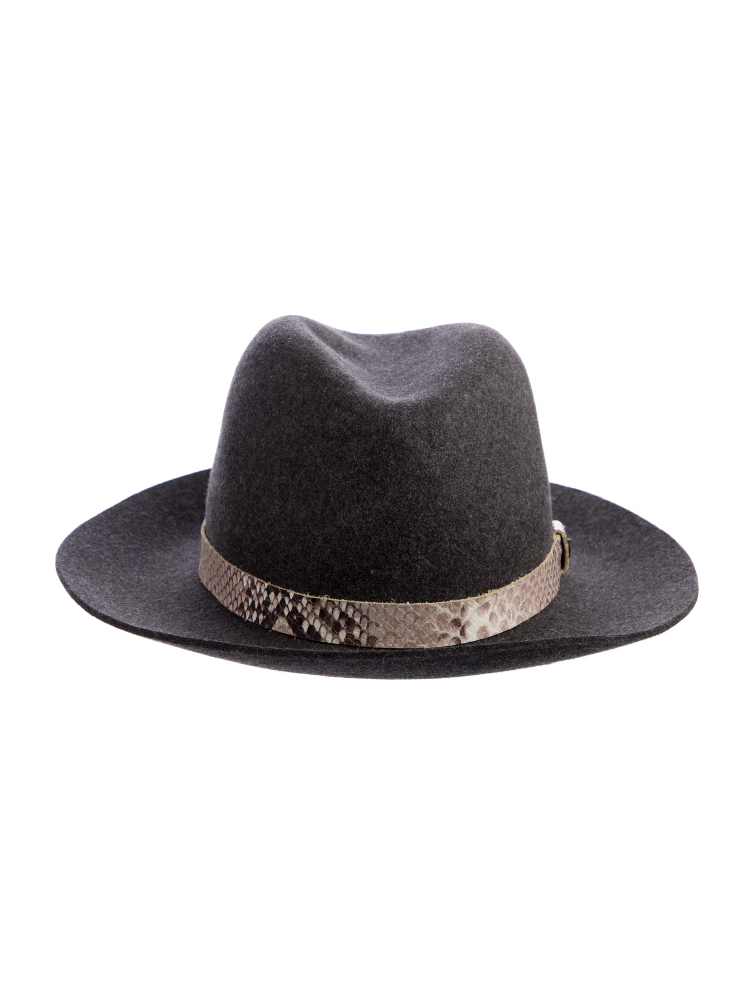 Rag & Bone Medium Brim Wool Hat