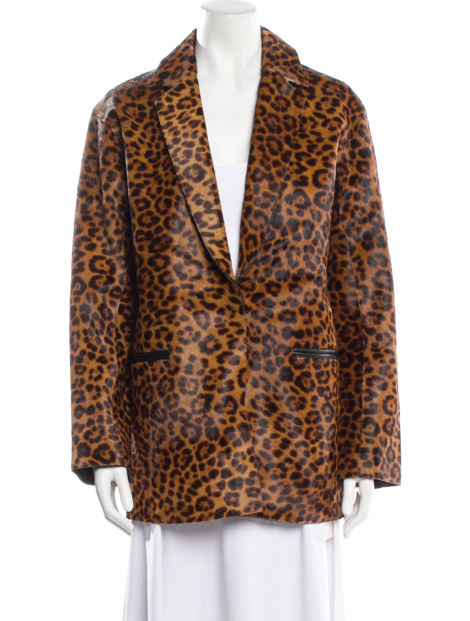 Rag & Bone Fur Animal Print Jacket w/ Tags