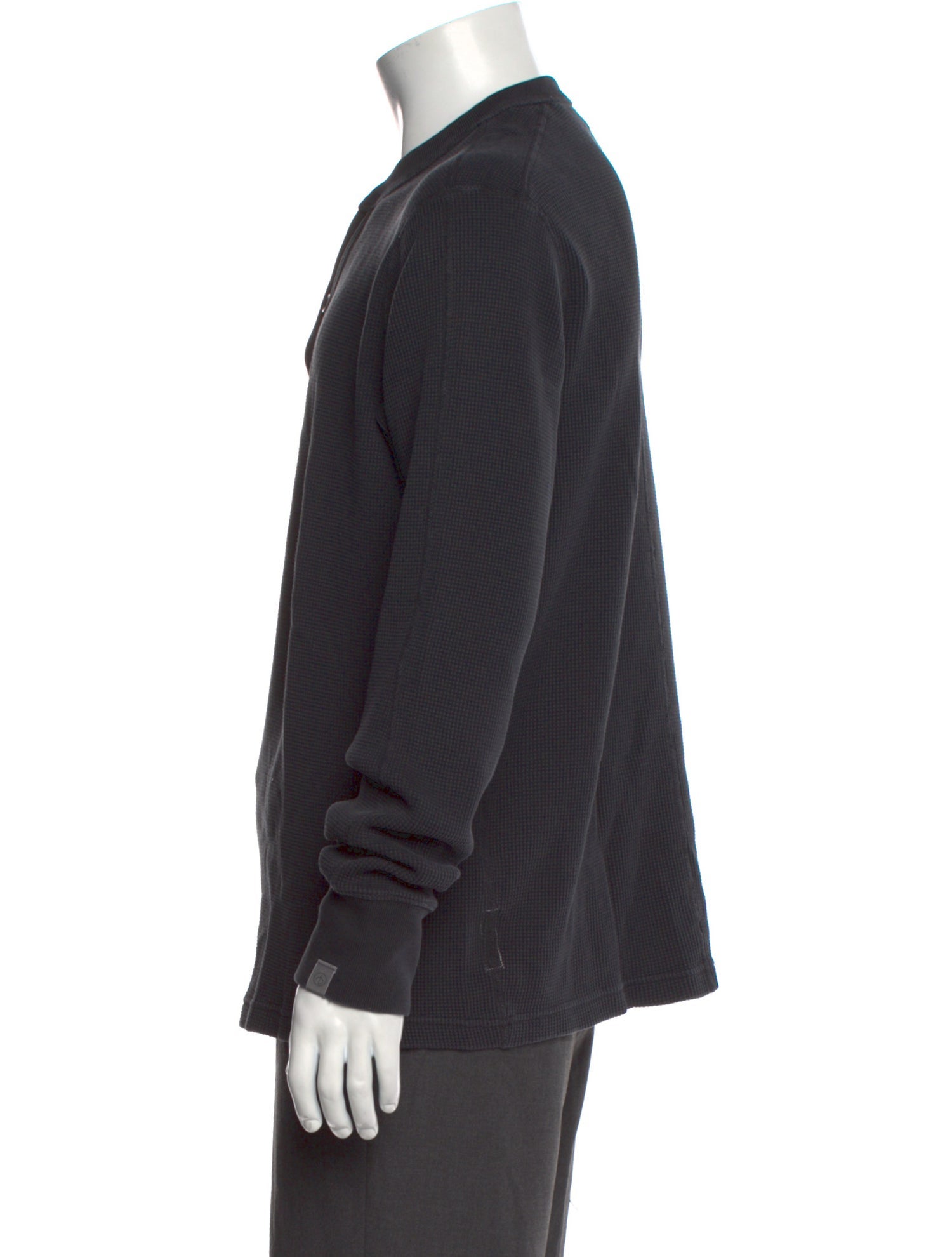 Rag & Bone Crew Neck Long Sleeve Polo Sweater