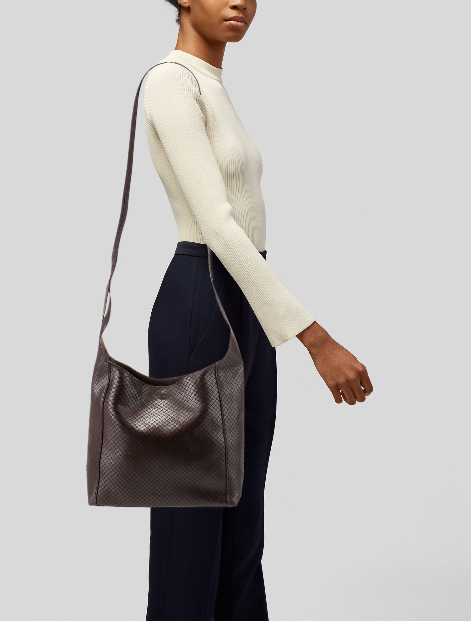 Rag & Bone Embossed Leather Hobo