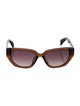 Rag & Bone Cat-Eye Gradient Sunglasses