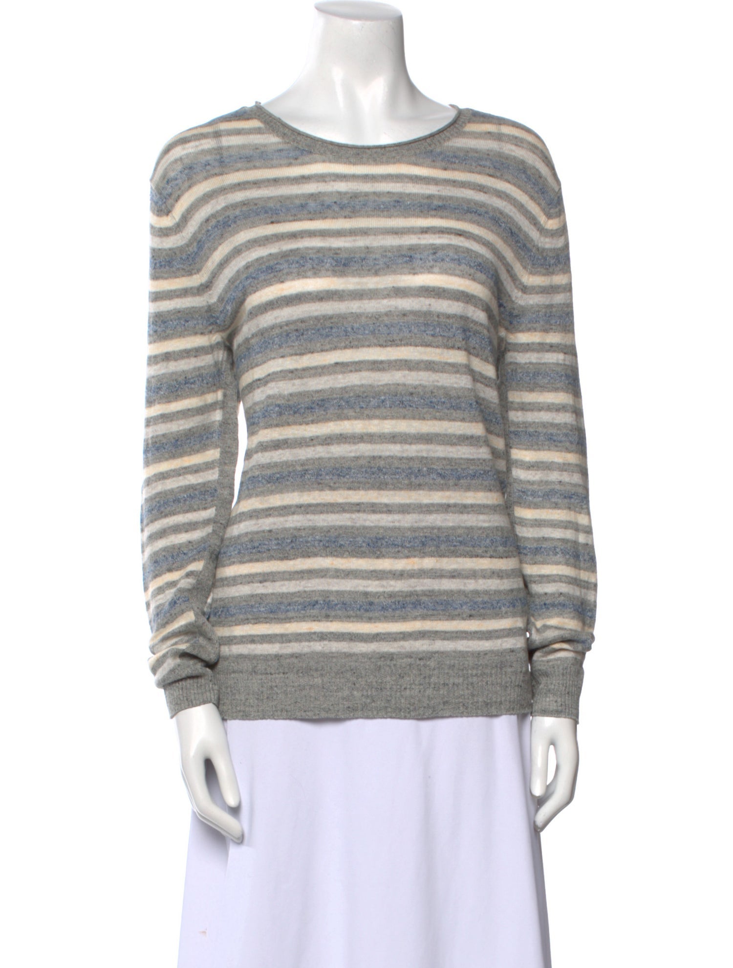 Rag & Bone Linen Striped Sweater