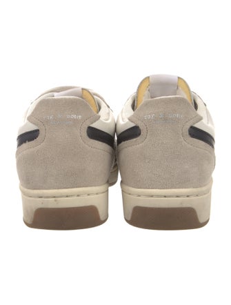 Rag & Bone Leather Colorblock Pattern Sneakers