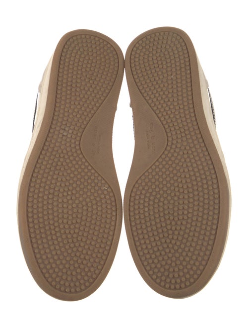 Rag & Bone Leather Colorblock Pattern Sneakers