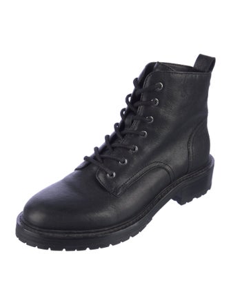 Rag & Bone Leather Combat Boots