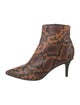 Rag & Bone Leather Animal Print Boots