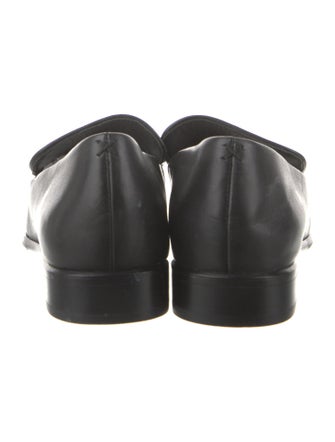 Rag & Bone Leather Chain-Link Accents Loafers