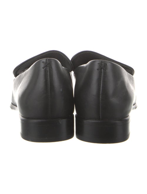 Rag & Bone Leather Chain-Link Accents Loafers