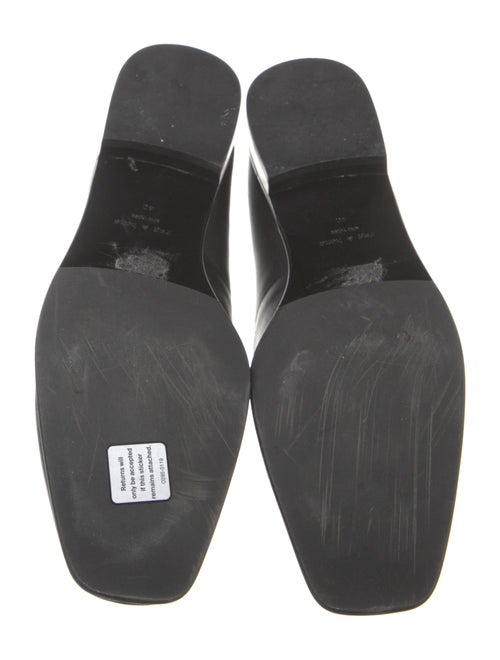 Rag & Bone Leather Chain-Link Accents Loafers