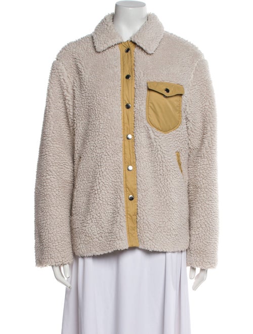 Rag & Bone Printed Faux Fur Jacket