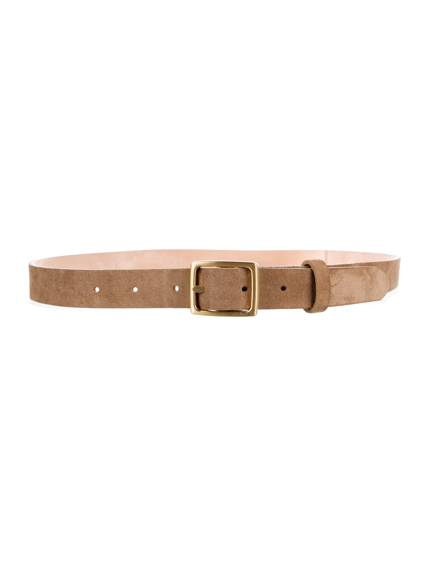 Rag & Bone Skinny Suede Belt