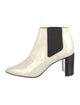 Rag & Bone Patent Leather Colorblock Pattern Chelsea Boots