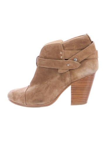 Rag & Bone Suede Harrow Ankle Boots