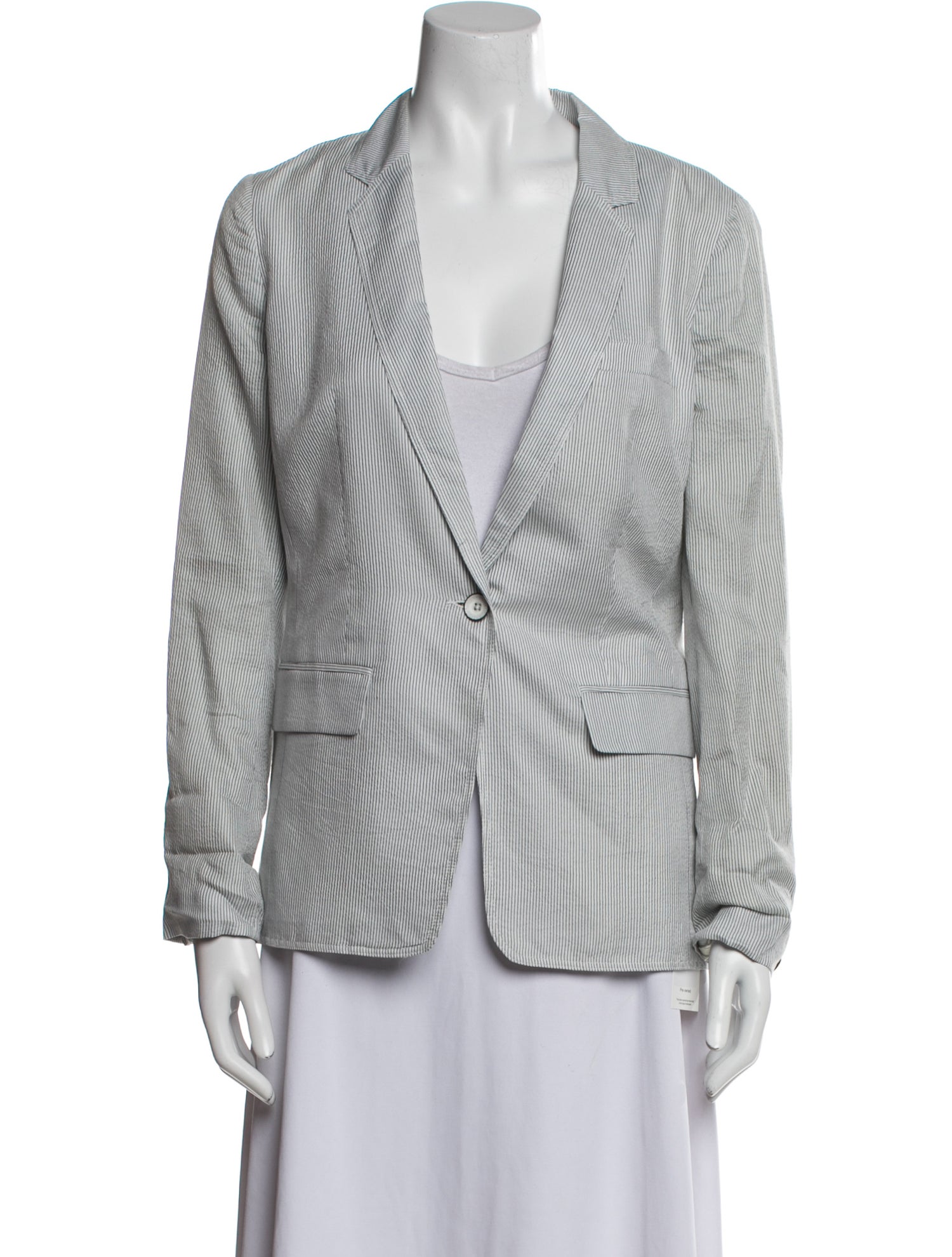 Rag & Bone Silk Striped Blazer