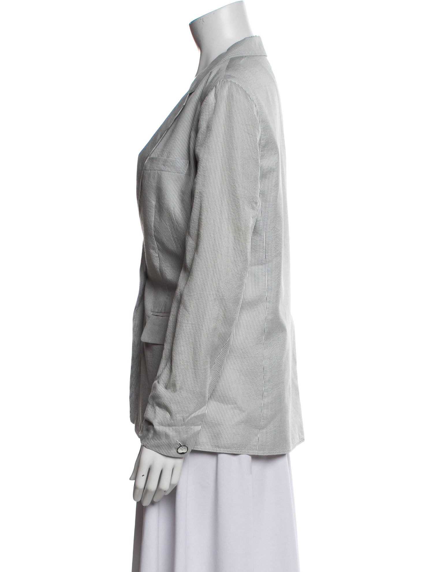 Rag & Bone Silk Striped Blazer