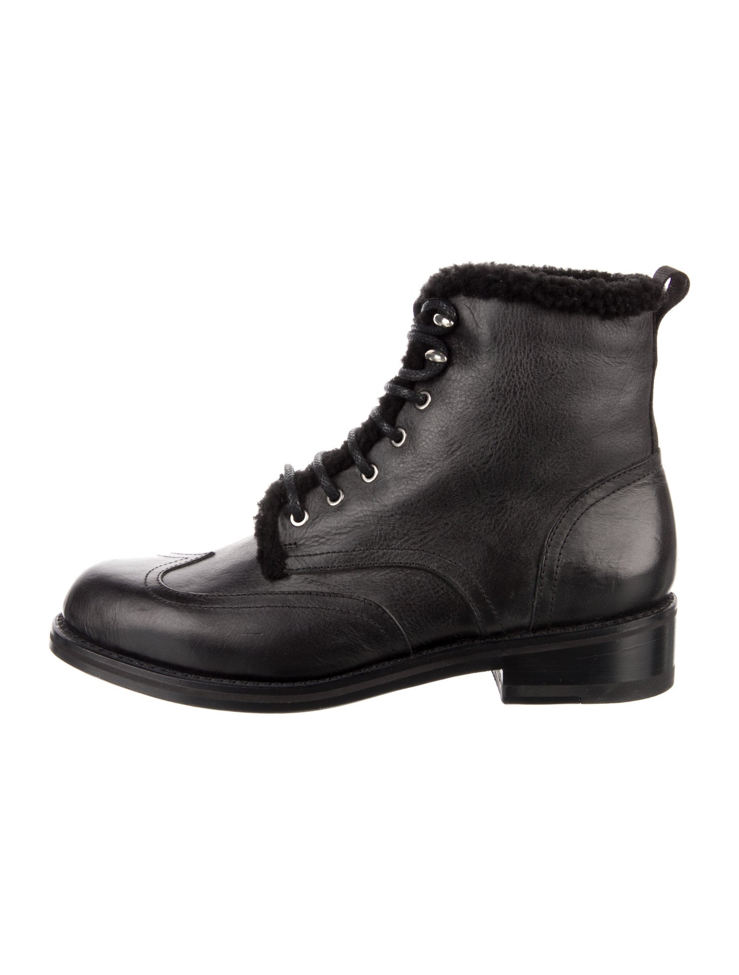 Rag & Bone Leather Combat Boots