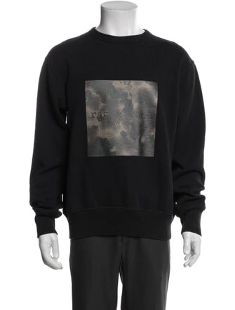 Rag & Bone Graphic Print Crew Neck Pullover