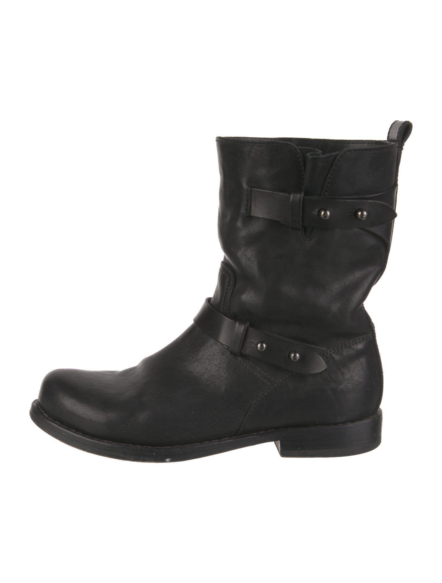 Rag & Bone Leather Moto Boots