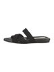 Rag & Bone Suede Braided Accents Slides