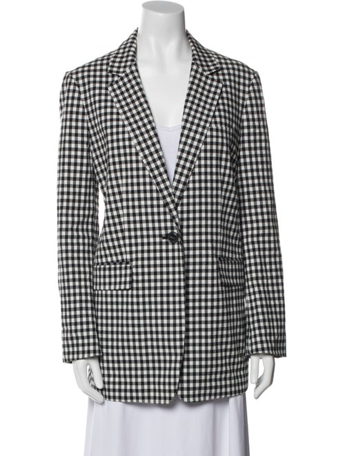 Rag & Bone Plaid Print Blazer