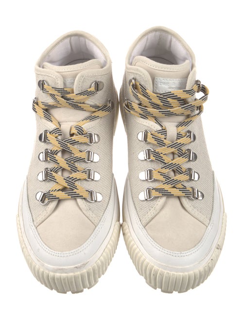 Rag & Bone Canvas Striped Hiking Boots