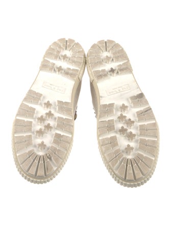 Rag & Bone Canvas Striped Hiking Boots