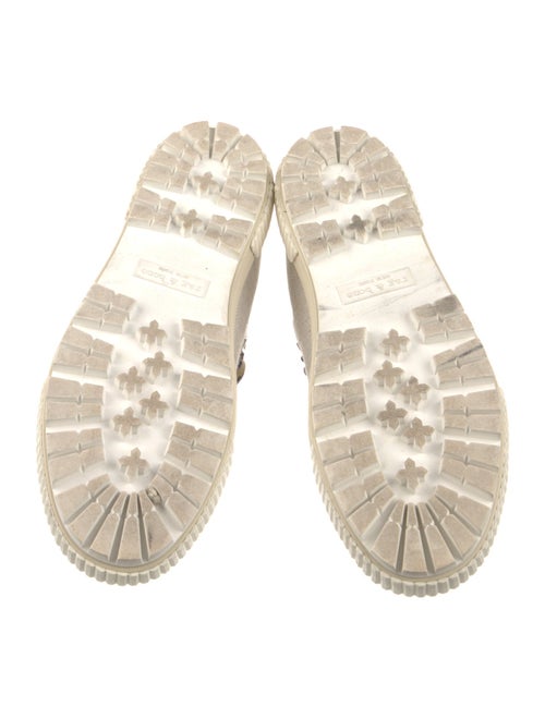 Rag & Bone Canvas Striped Hiking Boots