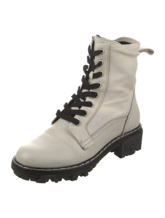 Rag & Bone Leather Combat Boots