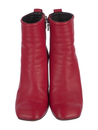 Rag & Bone Leather Colorblock Pattern Boots