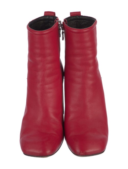 Rag & Bone Leather Colorblock Pattern Boots