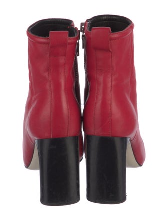 Rag & Bone Leather Colorblock Pattern Boots