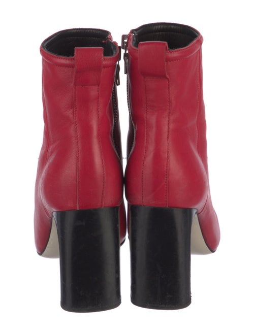 Rag & Bone Leather Colorblock Pattern Boots