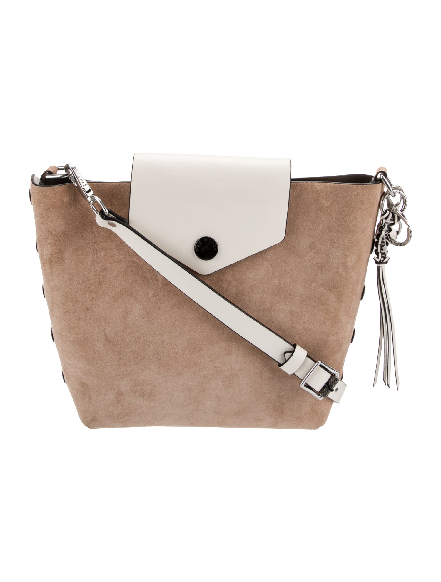 Rag & Bone Suede Messenger Bag