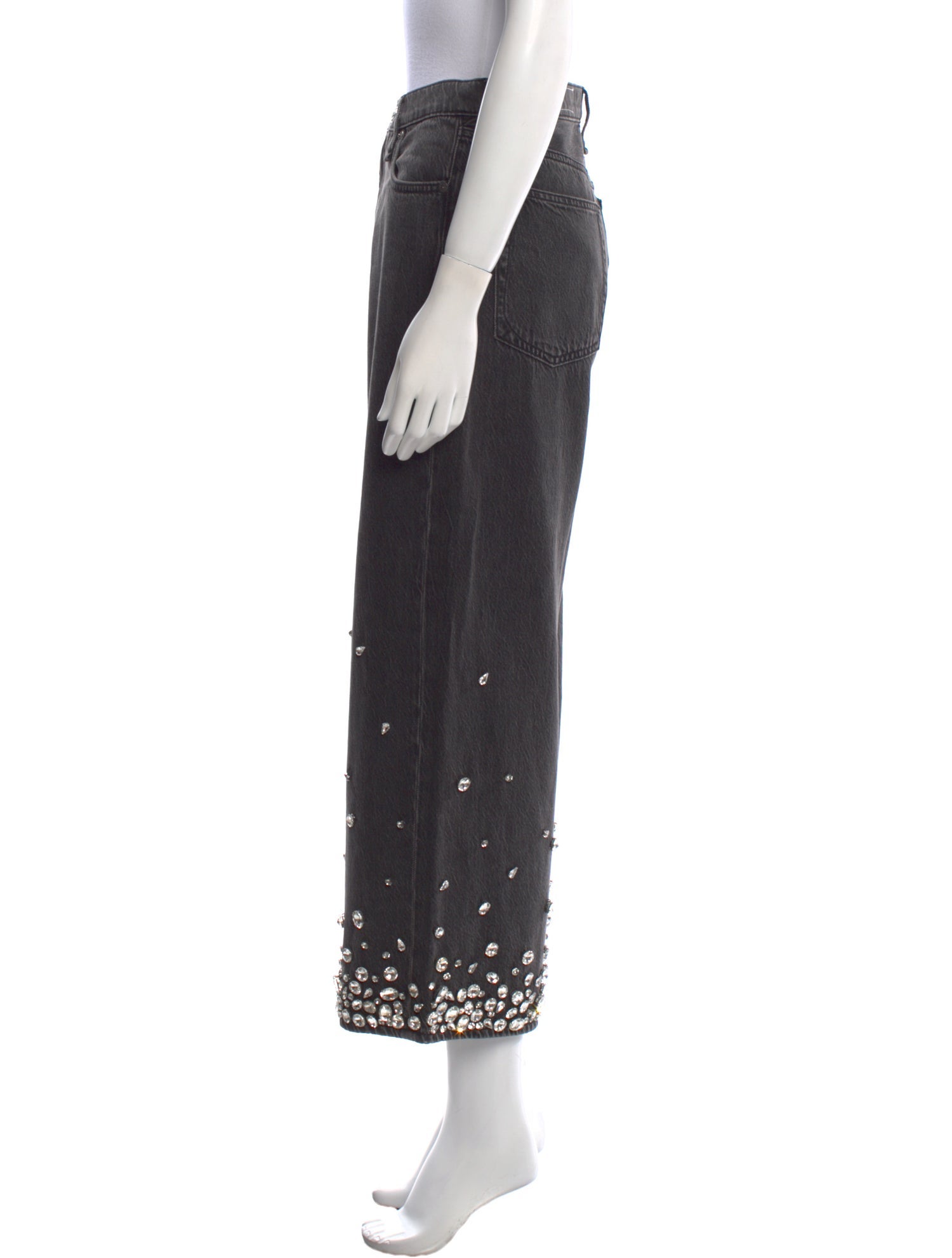 Rag & Bone High-Rise Wide Leg Jeans