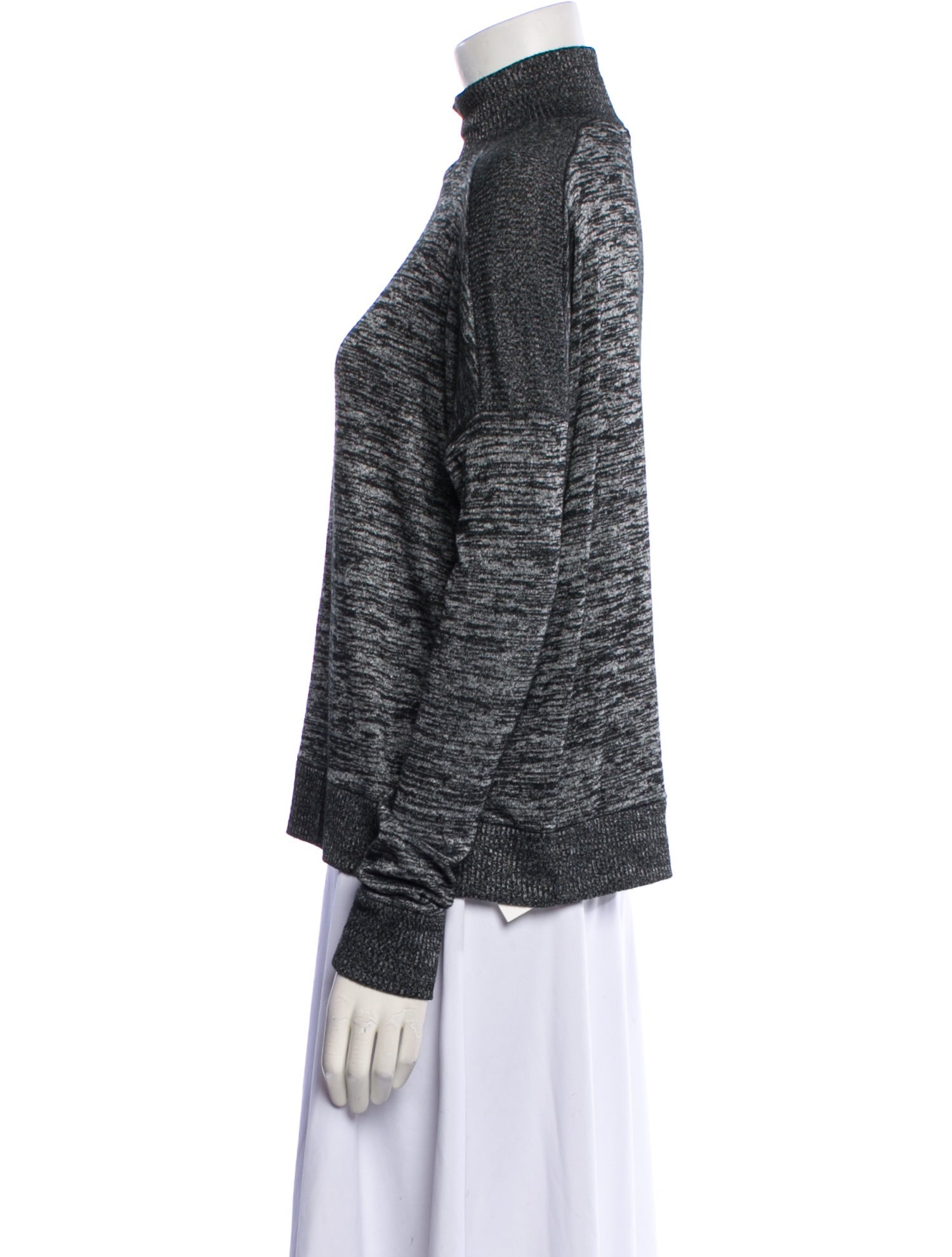 Rag & Bone Printed Turtleneck Sweater