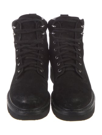 Rag & Bone Suede Combat Boots