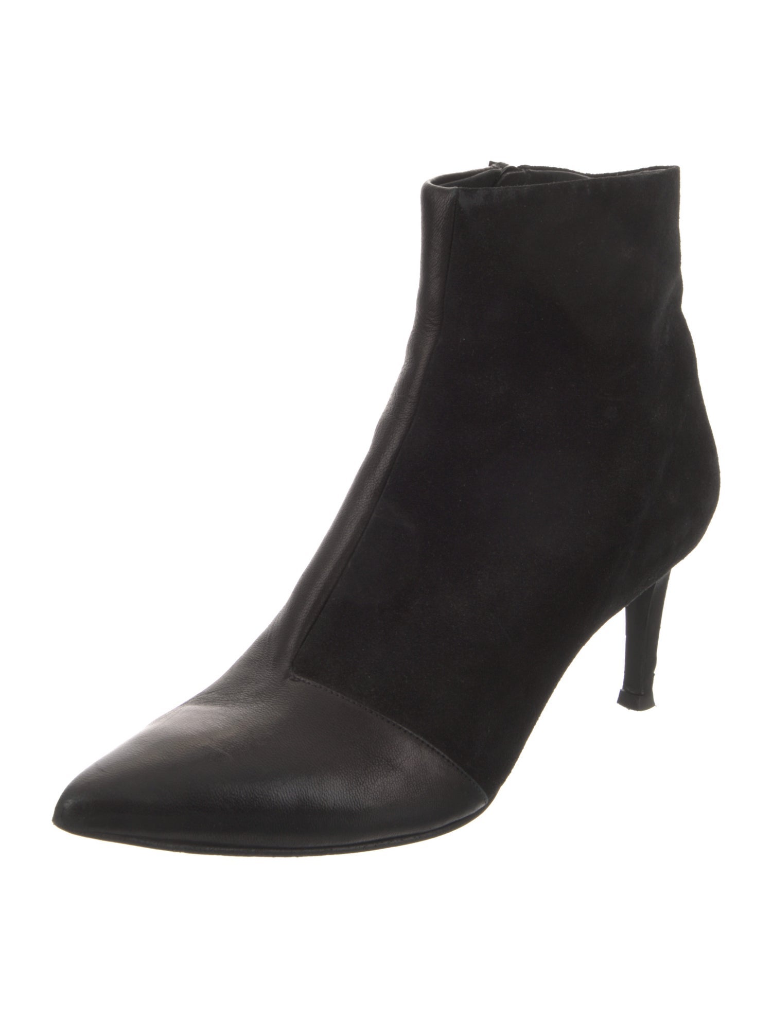 Rag & Bone Suede Leather Trim Embellishment Boots