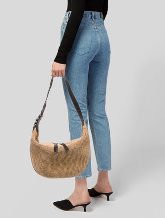Rag & Bone Straw Messenger Bag Medium