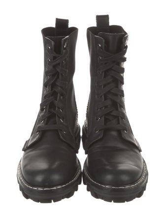 Rag & Bone Leather Combat Boots