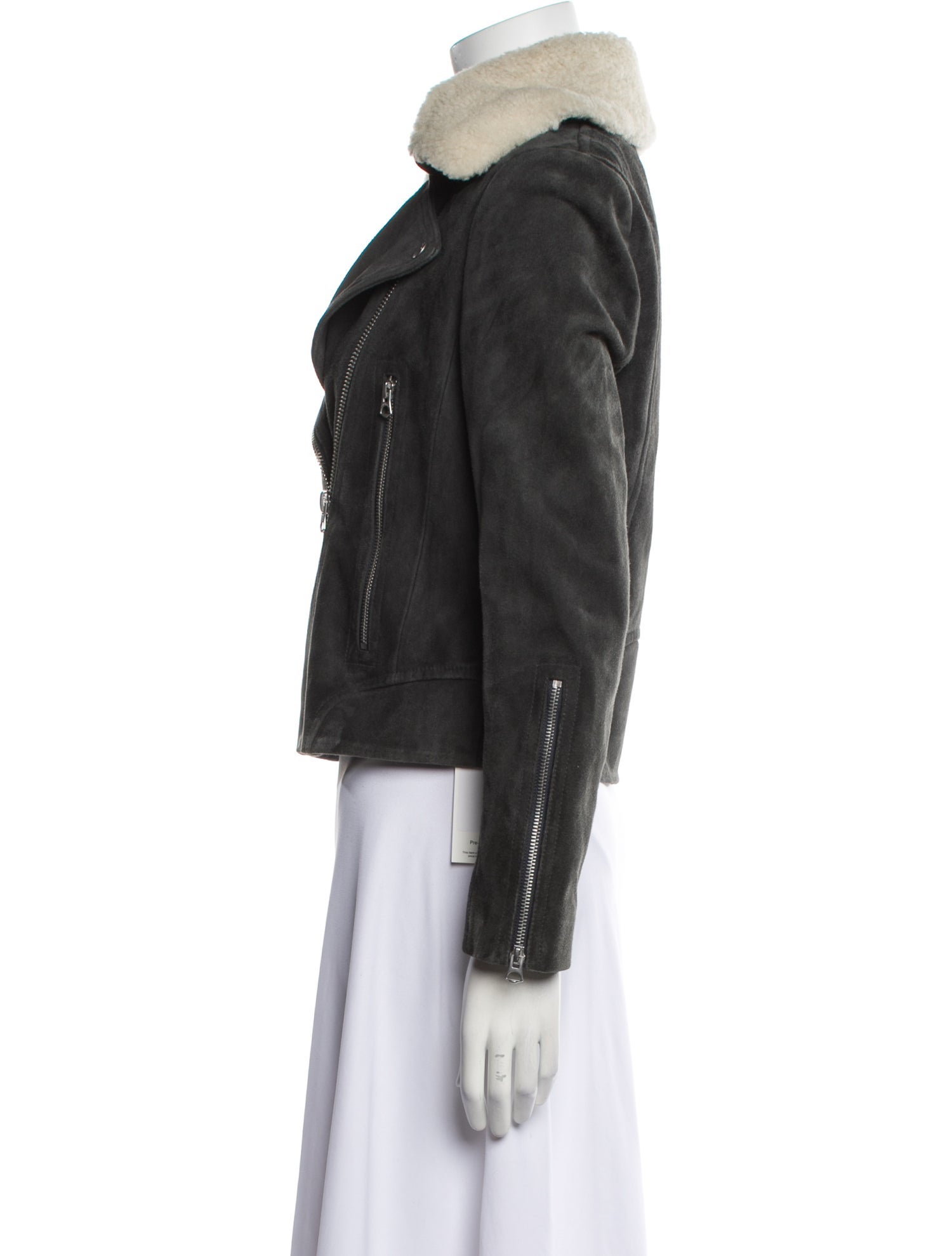 Rag & Bone Suede Biker Jacket