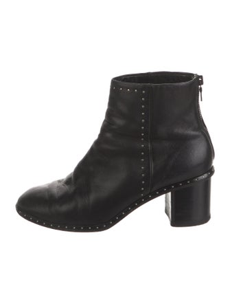 Rag & Bone Leather Studded Accents Boots